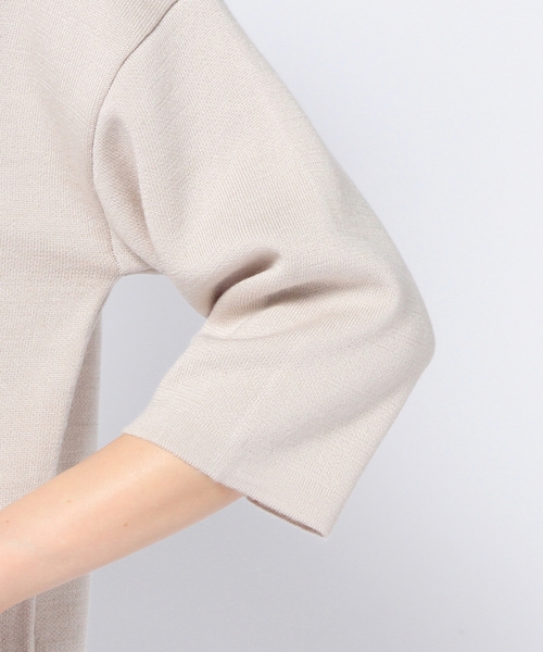 Another Edition（アナザーエディション）の「ハイネックニットワンピース/ AE HI/N KNIT OP◆（ワンピース・レディース・ライトグレー/モカ/ネイビー・フリー）」の4枚目の写真