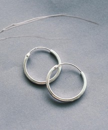 SILVER925　18ｍｍフープピアス