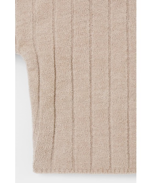MOUSSY（マウジー）の「CROPPED KNIT ポロシャツ（ニット