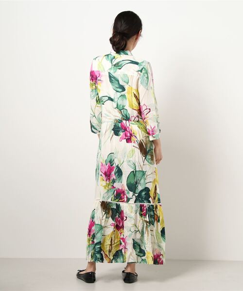 Desigual(デシグアル)の「ワンピース3/4袖 ACEDERA(ワンピース・レディース・グリーン・2L/M/S/L)」の2枚目の写真