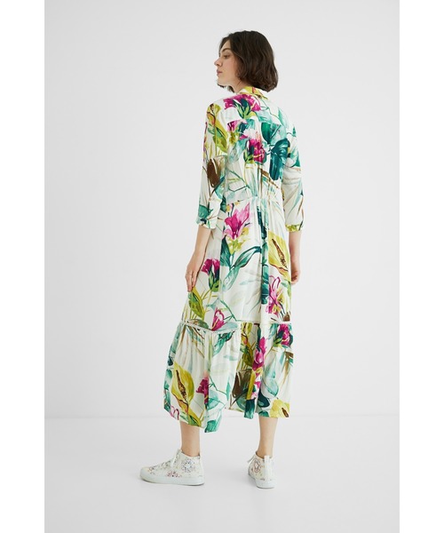 Desigual(デシグアル)の「ワンピース3/4袖 ACEDERA(ワンピース・レディース・グリーン・2L/M/S/L)」の7枚目の写真
