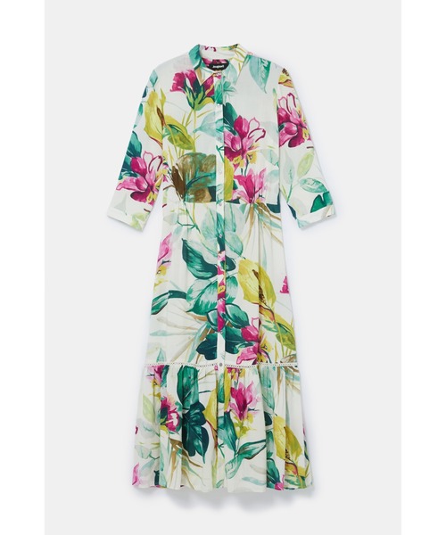 Desigual(デシグアル)の「ワンピース3/4袖 ACEDERA(ワンピース・レディース・グリーン・2L/M/S/L)」の11枚目の写真