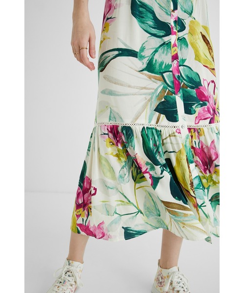 Desigual(デシグアル)の「ワンピース3/4袖 ACEDERA(ワンピース・レディース・グリーン・2L/M/S/L)」の9枚目の写真