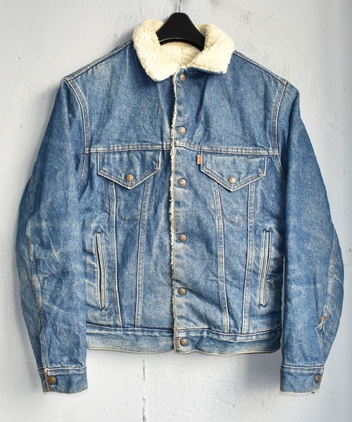 ヴィンテージ古着 Levi S リーバイス 裏ボア デニムジャケット デニムジャケット Levi S リーバイス のファッション通販 Zozotown