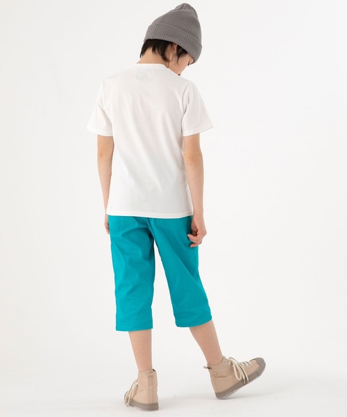 KRIFF MAYER Kid's Collection（クリフメイヤーキッズコレクション）の「バンダナロゴTEE（Tシャツ/カットソー・キッズ・レッド/オフホワイト/ターコイズブルー・120/130/140/150/160/170）」の11枚目の写真