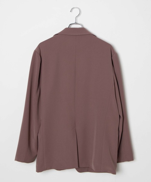 LUCY（ルーシー）の「LUCY/【セットアップ対応商品】STRETCH LOOSE TAILORED JACKET（テーラードジャケット・メンズ・ピンク/ブラック・MEDIUM/LARGE）」の11枚目の写真