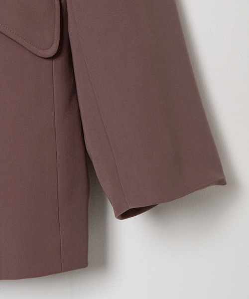 LUCY（ルーシー）の「LUCY/【セットアップ対応商品】STRETCH LOOSE TAILORED JACKET（テーラードジャケット・メンズ・ピンク/ブラック・MEDIUM/LARGE）」の6枚目の写真