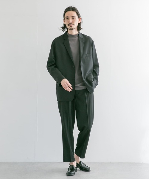 URBAN RESEARCH（アーバンリサーチ）の「WOOL STRETCH COMFORT JACKET（テーラードジャケット・メンズ・ブラック/ネイビー・MEDIUM/LARGE）」の8枚目の写真