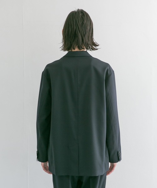 URBAN RESEARCH（アーバンリサーチ）の「WOOL STRETCH COMFORT JACKET（テーラードジャケット・メンズ・ブラック/ネイビー・MEDIUM/LARGE）」の7枚目の写真