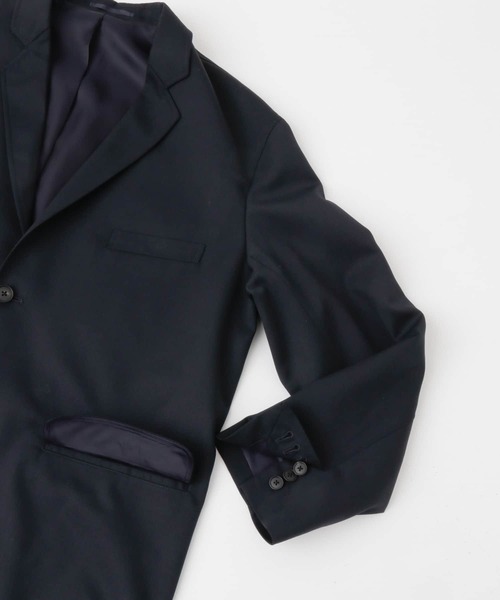 URBAN RESEARCH（アーバンリサーチ）の「WOOL STRETCH COMFORT JACKET（テーラードジャケット・メンズ・ブラック/ネイビー・MEDIUM/LARGE）」の6枚目の写真