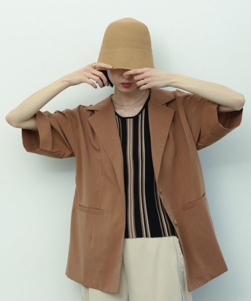 VACANCY（ヴァカンシー）の「クロッシェハット（ハット・レディース・ブラック/ベージュ・FREE）」の12枚目の写真