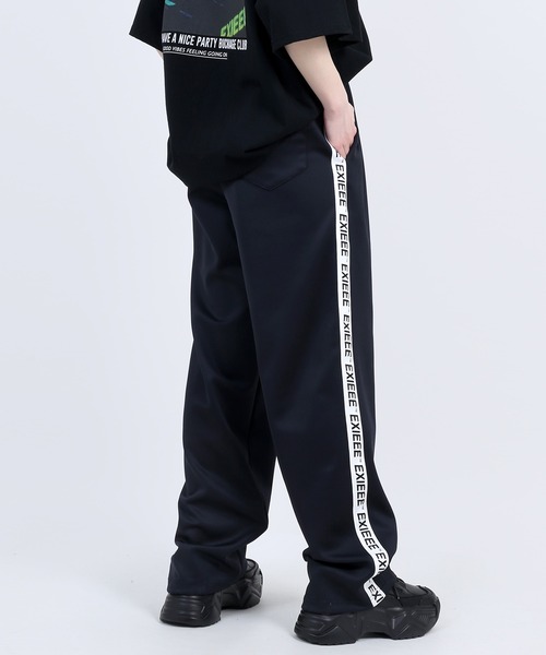 EXIEEE(イグジー)の「サイドラインジャージパンツ(その他パンツ・レディース・グリーン/ブラック/レッド・MEDIUM/LARGE)」の7枚目の写真