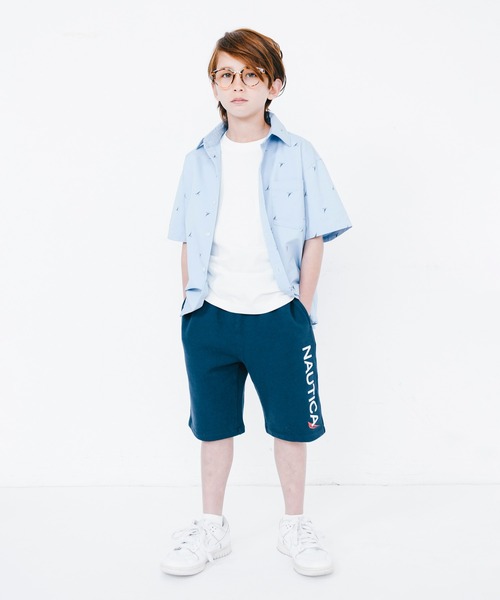 NAUTICA（ノーティカ）の「【NAUTICA/ノーティカ】ポケットTシャツ（Tシャツ/カットソー・キッズ・ライム/ブラック/ベージュ/オフホワイト/ピンク/ネイビー・120cm/110cm/100cm/140cm/150cm/130cm）」の18枚目の写真