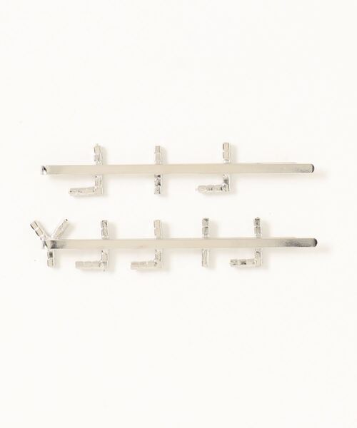 lilLilly（リルリリー）の「LILLILLYロゴヘアピンセット（ヘアピン・レディース・シルバー/ゴールド・FREE）」の5枚目の写真