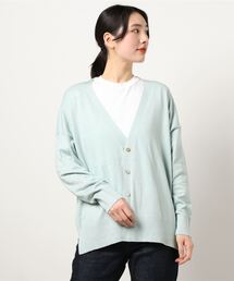 AMERICAN HOLIC | 抜け襟ニットミディカーディガン(カーディガン/ボレロ)