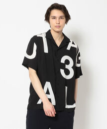 1piu1uguale3 RELAX | 1PIU1UGUALE3 RELAX/ウノピゥウノウグァーレトレ リラックス/ランダムロゴアロハシャツ/USH-21036(シャツ/ブラウス)