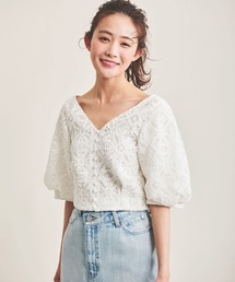 The Virgnia | ケミカルレースブラウス(シャツ/ブラウス)