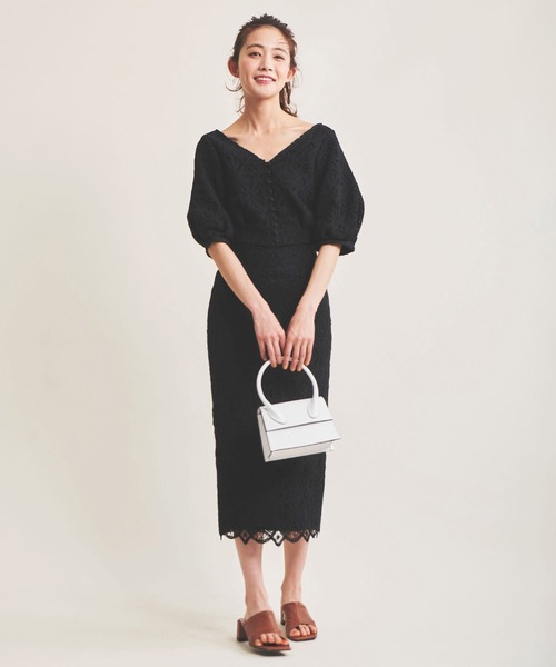 The Virgnia（ザ ヴァージニア）の「ケミカルレースブラウス（シャツ/ブラウス・レディース・ブラック/オフホワイト・FREE）」の7枚目の写真