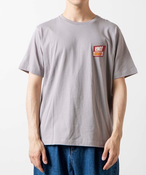 WEGO（ウィゴー）の「WEGO/イラストバックプリント半袖Tシャツ（Tシャツ/カットソー・メンズ・ホワイト/ベージュ系その他・LARGE/SMALL/MEDIUM/X-LARGE）」の11枚目の写真