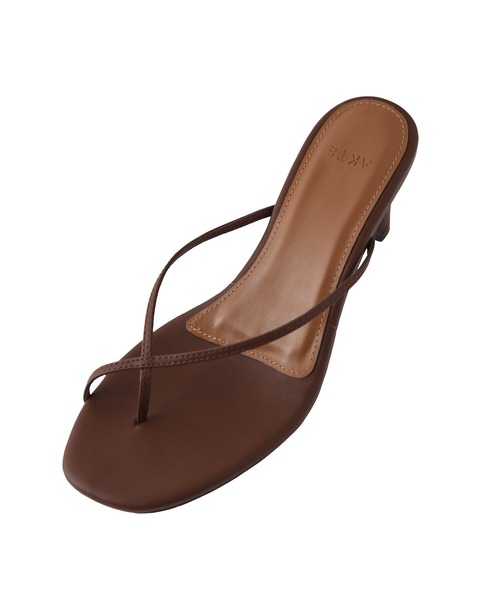 AKTE（アクテ）の「クロスストラップサンダル（サンダル・レディース・ブラック/ブラウン・M/S）」の8枚目の写真