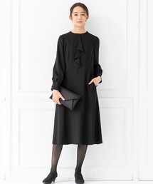 form forma（フォルムフォルマ）の「スタンドカラーフレアワンピース（ワンピース）」