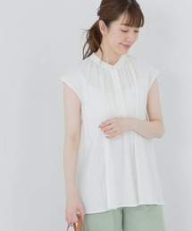 URBAN RESEARCH Sonny Label | リネンフレンチスリーブフレアブラウス(シャツ/ブラウス)