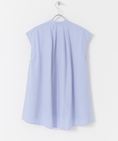 URBAN RESEARCH Sonny Label(アーバンリサーチサニーレーベル)の「リネンフレンチスリーブフレアブラウス(シャツ/ブラウス・レディース・ブラック/オフホワイト/ピンク/ブルー系その他・FREE)」の9枚目の写真