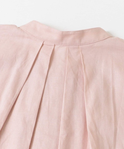 URBAN RESEARCH Sonny Label(アーバンリサーチサニーレーベル)の「リネンフレンチスリーブフレアブラウス(シャツ/ブラウス・レディース・ブラック/オフホワイト/ピンク/ブルー系その他・FREE)」の13枚目の写真