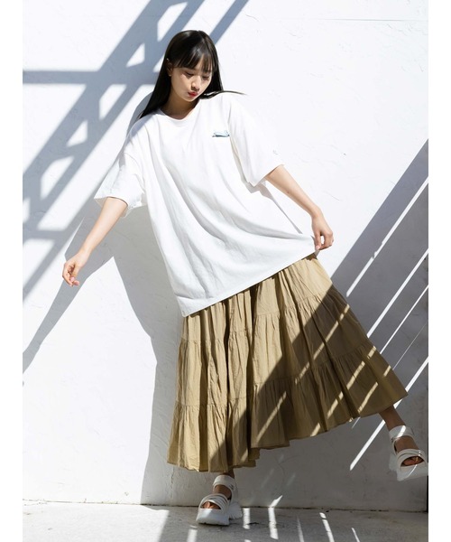 Honey Salon(ハニーサロン)の「君と過ごした1LDK Tシャツ(Tシャツ/カットソー・レディース・ホワイト/ブラック/サックスブルー・FREE)」の6枚目の写真