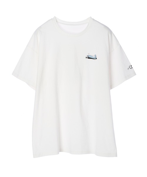 Honey Salon(ハニーサロン)の「君と過ごした1LDK Tシャツ(Tシャツ/カットソー・レディース・ホワイト/ブラック/サックスブルー・FREE)」の5枚目の写真