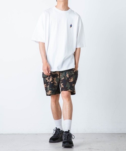 WEGO（ウィゴー）の「WEGO/カーゴショートパンツ（カーゴパンツ・メンズ・ホワイト/ブラック/カーキ/その他1・SMALL/MEDIUM/LARGE）」の16枚目の写真