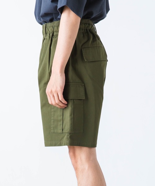 WEGO（ウィゴー）の「WEGO/カーゴショートパンツ（カーゴパンツ・メンズ・ホワイト/ブラック/カーキ/その他1・SMALL/MEDIUM/LARGE）」の18枚目の写真