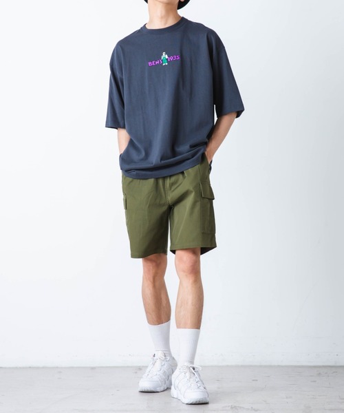 WEGO（ウィゴー）の「WEGO/カーゴショートパンツ（カーゴパンツ・メンズ・ホワイト/ブラック/カーキ/その他1・SMALL/MEDIUM/LARGE）」の11枚目の写真