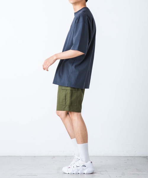 WEGO（ウィゴー）の「WEGO/カーゴショートパンツ（カーゴパンツ・メンズ・ホワイト/ブラック/カーキ/その他1・SMALL/MEDIUM/LARGE）」の12枚目の写真