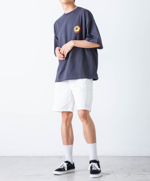 WEGO（ウィゴー）の「WEGO/カーゴショートパンツ（カーゴパンツ・メンズ・ホワイト/ブラック/カーキ/その他1・SMALL/MEDIUM/LARGE）」の5枚目の写真