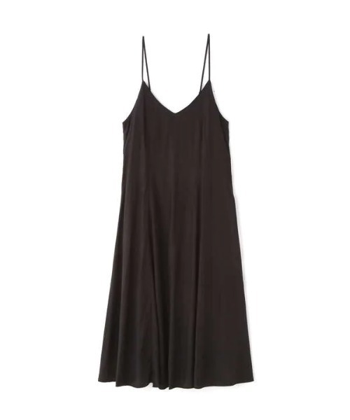 N.(N. Natural Beauty Basic)(エヌエヌナチュラルビューティーベーシック)の「バックボタンキャミワンピース(ワンピース・レディース・ブラック/ベージュ/カーキ・MEDIUM)」の15枚目の写真