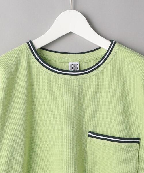 COMFORTABLE REASON(コンフォータブルリーズン)の「<COMFORTABLE REASON(コンフォータブルリーズン)>ONC POC T/Tシャツ(Tシャツ/カットソー・メンズ・ライトブルー/ライム・MEDIUM/LARGE/X-LARGE)」の9枚目の写真