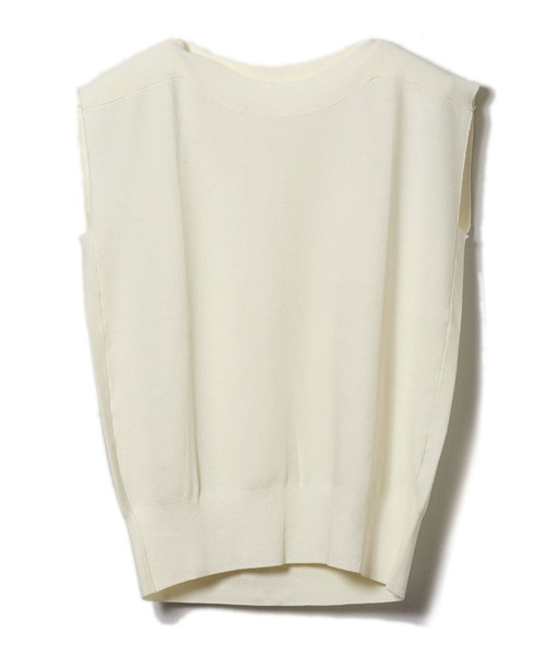 CLEARIMPRESSION （クリアインプレッション）の「レーヨンナイロンプルオーバー（ニット/セーター・レディース・オフホワイト/ブラック/グレー/ライトグリーン・フリー）」の2枚目の写真