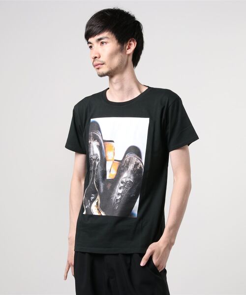 MESS THE MAN.（メスザマン）の「MESS THE MAN.(メス ザ マン）ROLLER SKATE TEE（Tシャツ/カットソー・メンズ・ホワイト/ブラック・X-LARGE/MEDIUM/LARGE）」の2枚目の写真