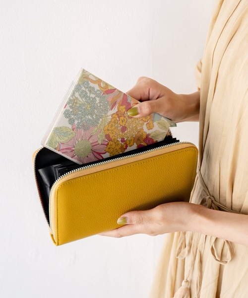 VitaFelice（ヴィータフェリーチェ）の「スキミング防止通帳ケース（パスポートケース・レディース・レッド/サックスブルー/オレンジ/イエロー/ピンク/グリーン/ブラック/ラベンダー/ブラウン・FREE）」の19枚目の写真