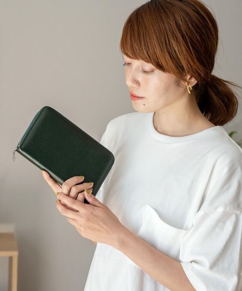 VitaFelice（ヴィータフェリーチェ）の「スキミング防止通帳ケース（パスポートケース・レディース・レッド/サックスブルー/オレンジ/イエロー/ピンク/グリーン/ブラック/ラベンダー/ブラウン・FREE）」の21枚目の写真