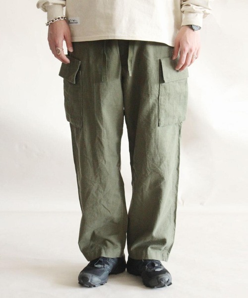 MANASTASH(マナスタッシュ)の「MANASTASH/マナスタッシュ MBDU PANTS カーゴパンツ 7116104(カーゴパンツ・メンズ・ブラック/オリーブ・MEDIUM/LARGE/X-LARGE)」の3枚目の写真