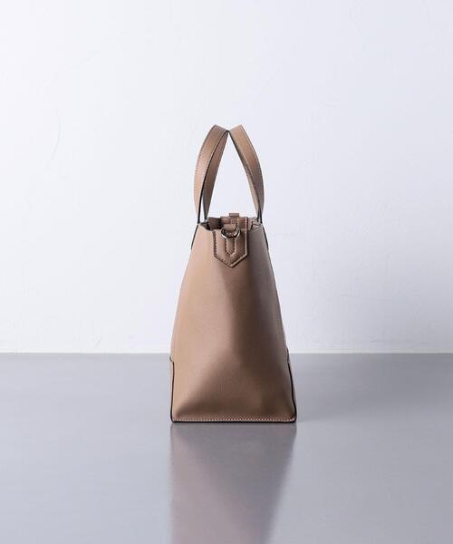 UNITED ARROWS（ユナイテッドアローズ）の「＜UNITED ARROWS＞F/LTR 2WAY ワイド トートバッグ（トートバッグ・レディース・ホワイト/ベージュ・FREE）」の9枚目の写真