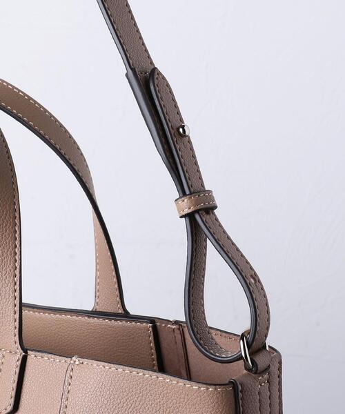 UNITED ARROWS（ユナイテッドアローズ）の「＜UNITED ARROWS＞F/LTR 2WAY ワイド トートバッグ（トートバッグ・レディース・ホワイト/ベージュ・FREE）」の11枚目の写真