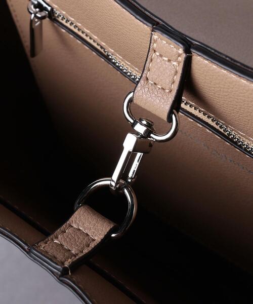 UNITED ARROWS（ユナイテッドアローズ）の「＜UNITED ARROWS＞F/LTR 2WAY ワイド トートバッグ（トートバッグ・レディース・ホワイト/ベージュ・FREE）」の10枚目の写真