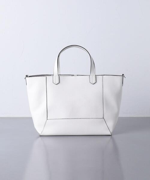 UNITED ARROWS（ユナイテッドアローズ）の「＜UNITED ARROWS＞F/LTR 2WAY ワイド トートバッグ（トートバッグ・レディース・ホワイト/ベージュ・FREE）」の20枚目の写真