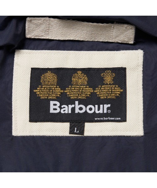 Barbour（バブアー）の「HERRON JACKET（マウンテンパーカー・メンズ・ネイビー/ブルー・S/M/L）」の6枚目の写真