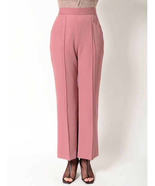 MERCURYDUO（マーキュリーデュオ）の「スリットフレアパンツ（その他パンツ・レディース・ブラック/ピンク/ベージュ・SMALL/MEDIUM）」の11枚目の写真