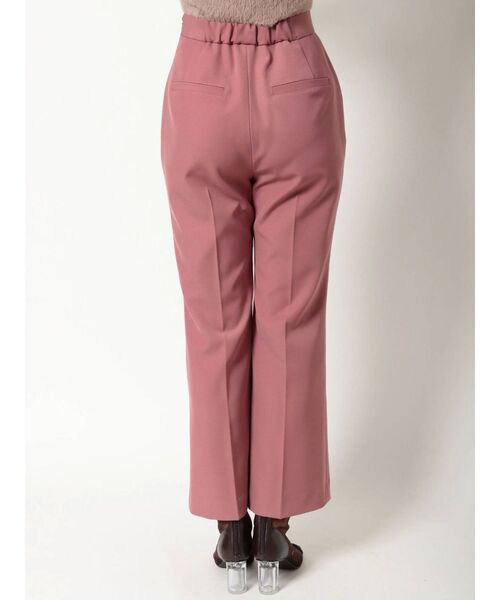 MERCURYDUO（マーキュリーデュオ）の「スリットフレアパンツ（その他パンツ・レディース・ブラック/ピンク/ベージュ・SMALL/MEDIUM）」の8枚目の写真