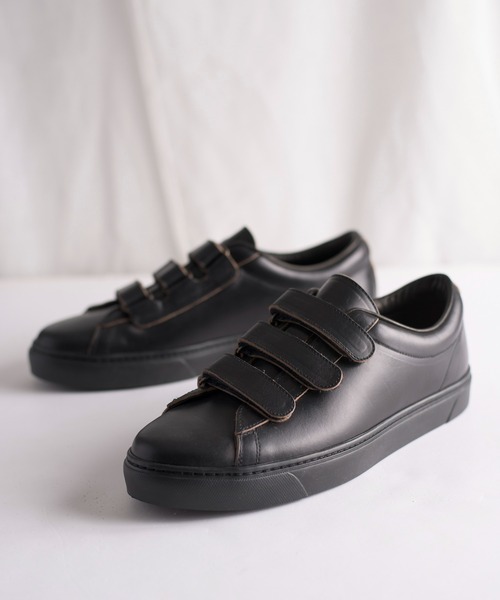 TOSS トス / Frederick フレデリック ベルクロレザースニーカー